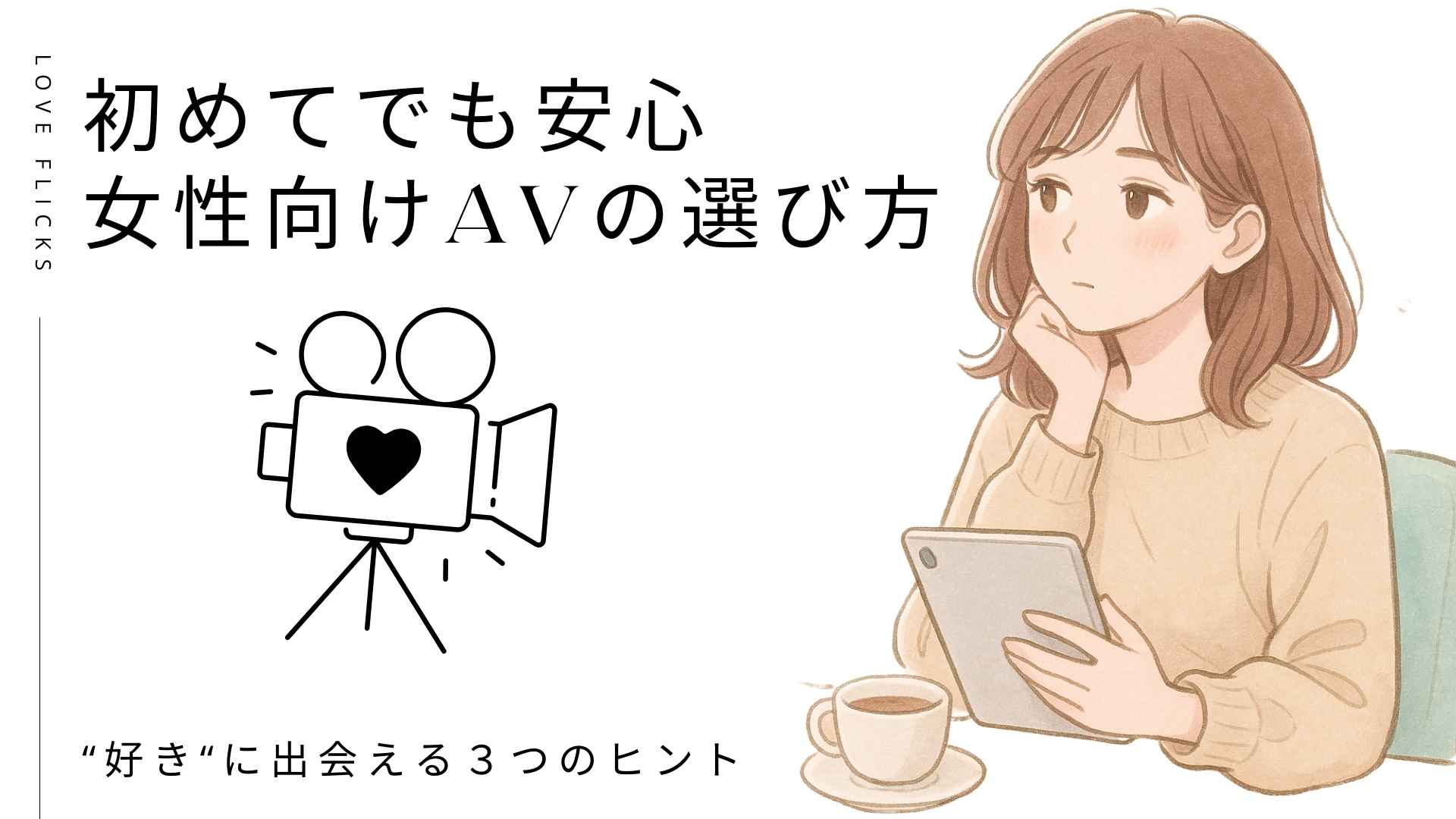 女性向けアダルト動画の選び方
