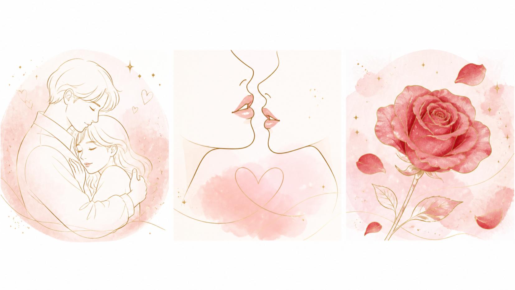 キスをもっと楽しむための3つの提案。目を開けて・1秒止まる・余韻を大切に